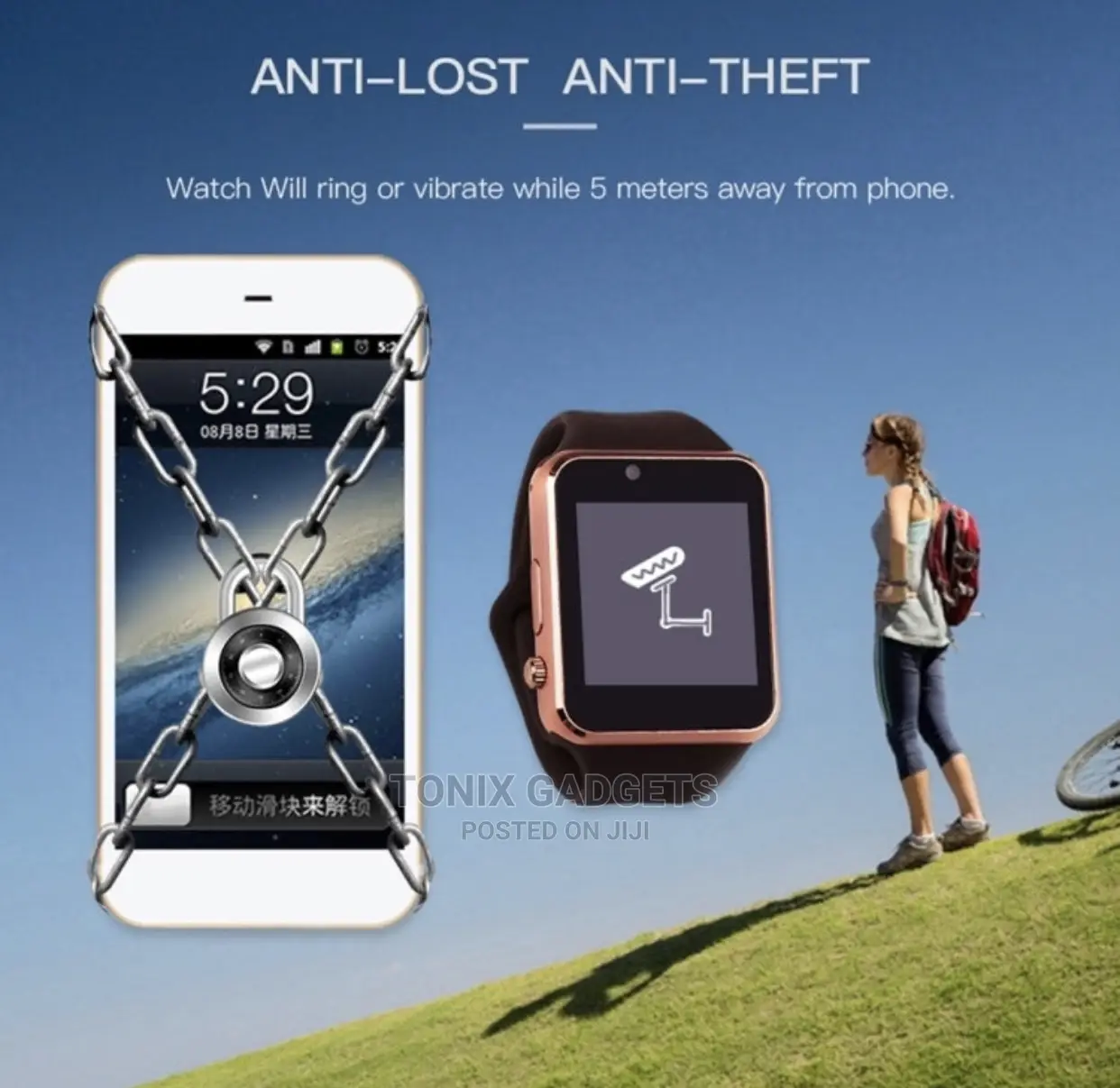 A1 Bluetooth Smartwatch With Sim Card Slot