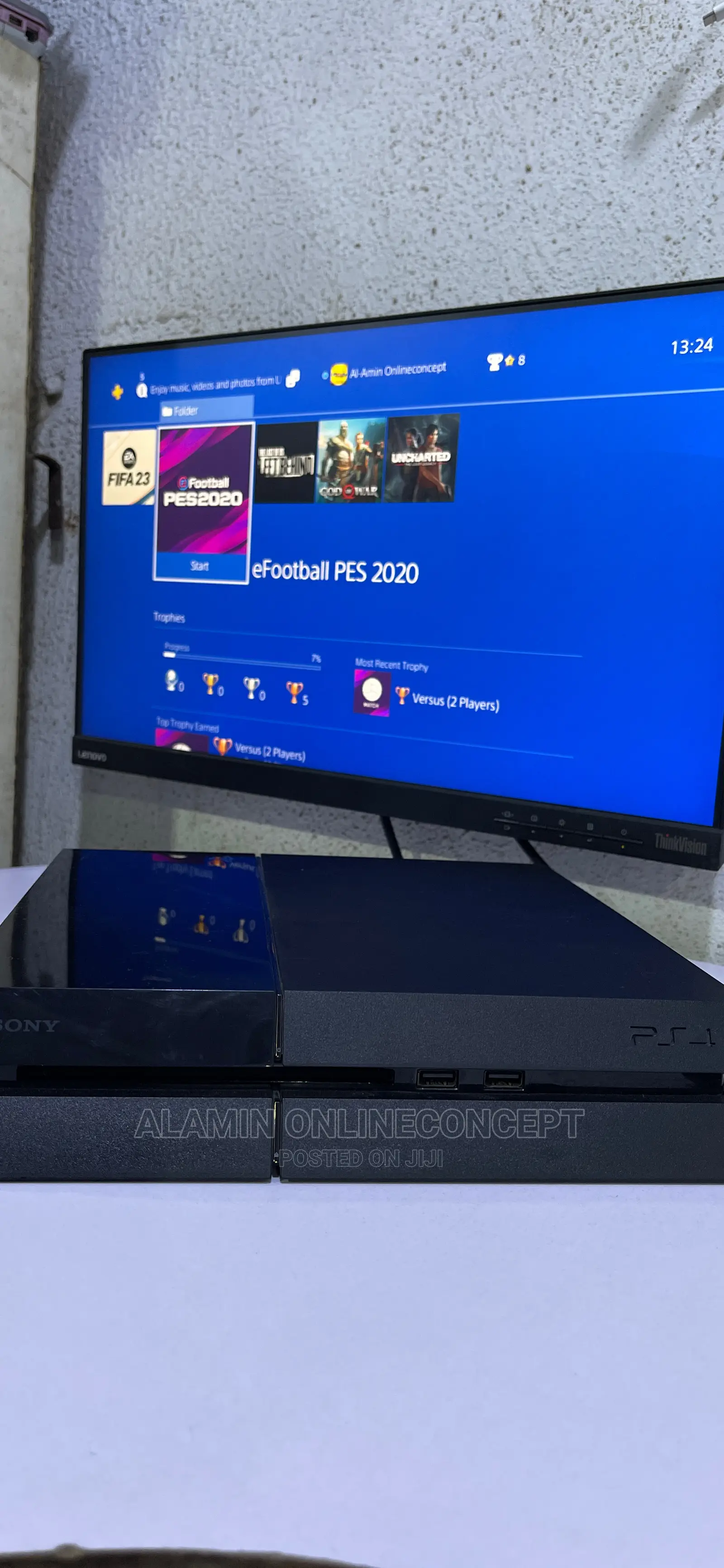 Ps4 Phat With 5games Installed