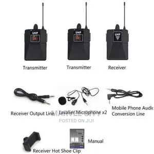BNK Professional Wireless Interview (Camera)Microphone