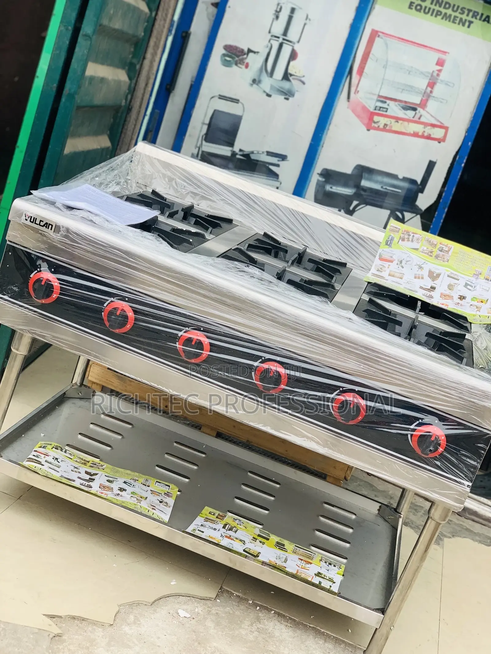 Quality 6 Burner Cooker Without Oven