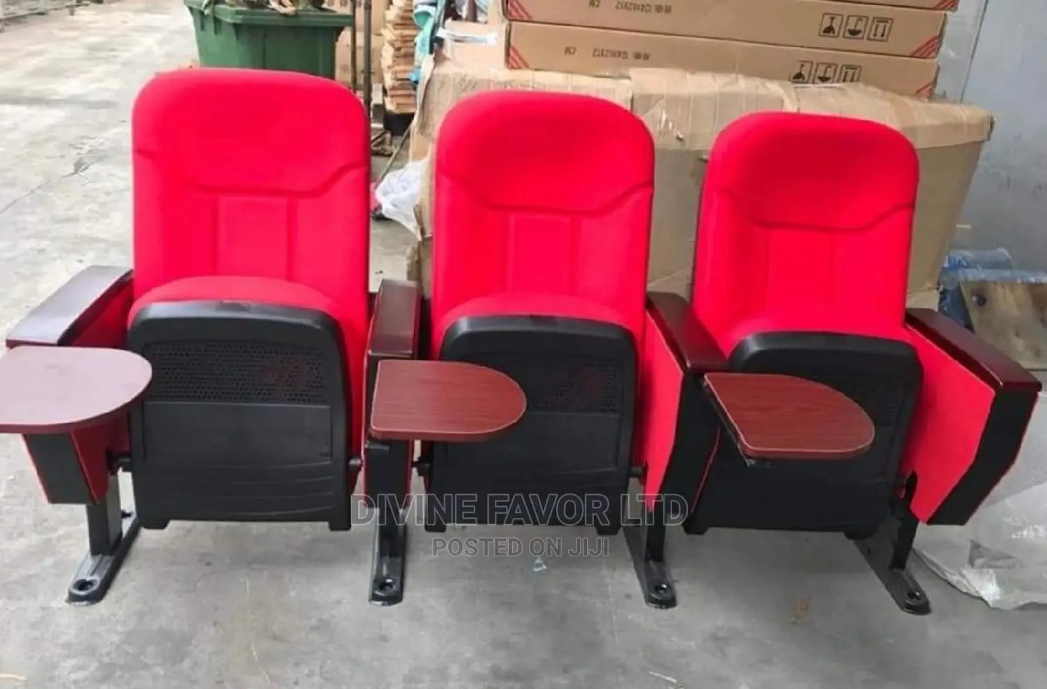 Auditorium Chair in 3 in 1