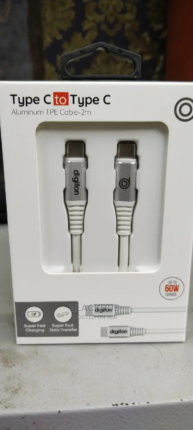 Digifon Type-C to Type-C 2m 60w Cable