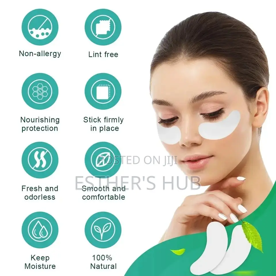 Eyelash Extension Paper Sticker 50pieces