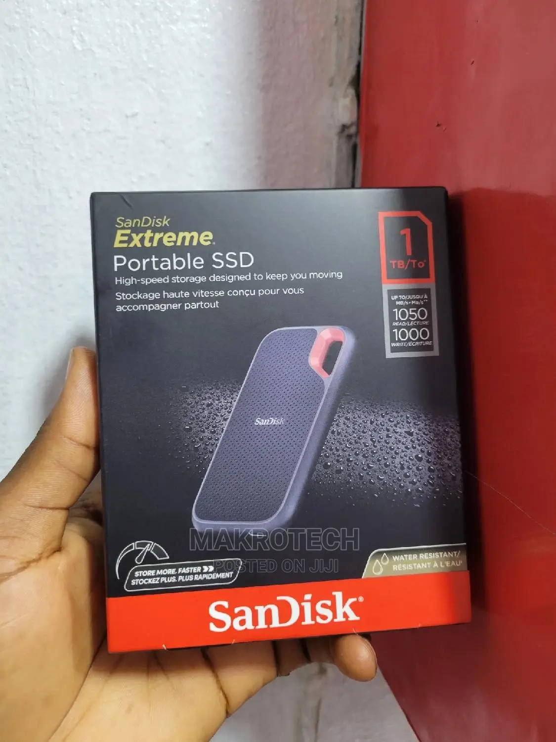 Sandisk Extreme Portable Ssd - 1tb - 1050mb/S