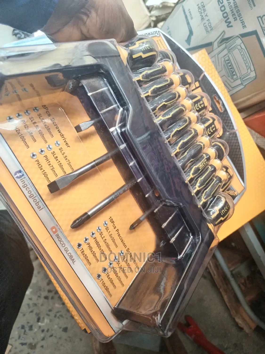 Set of Ingco Screwdriver