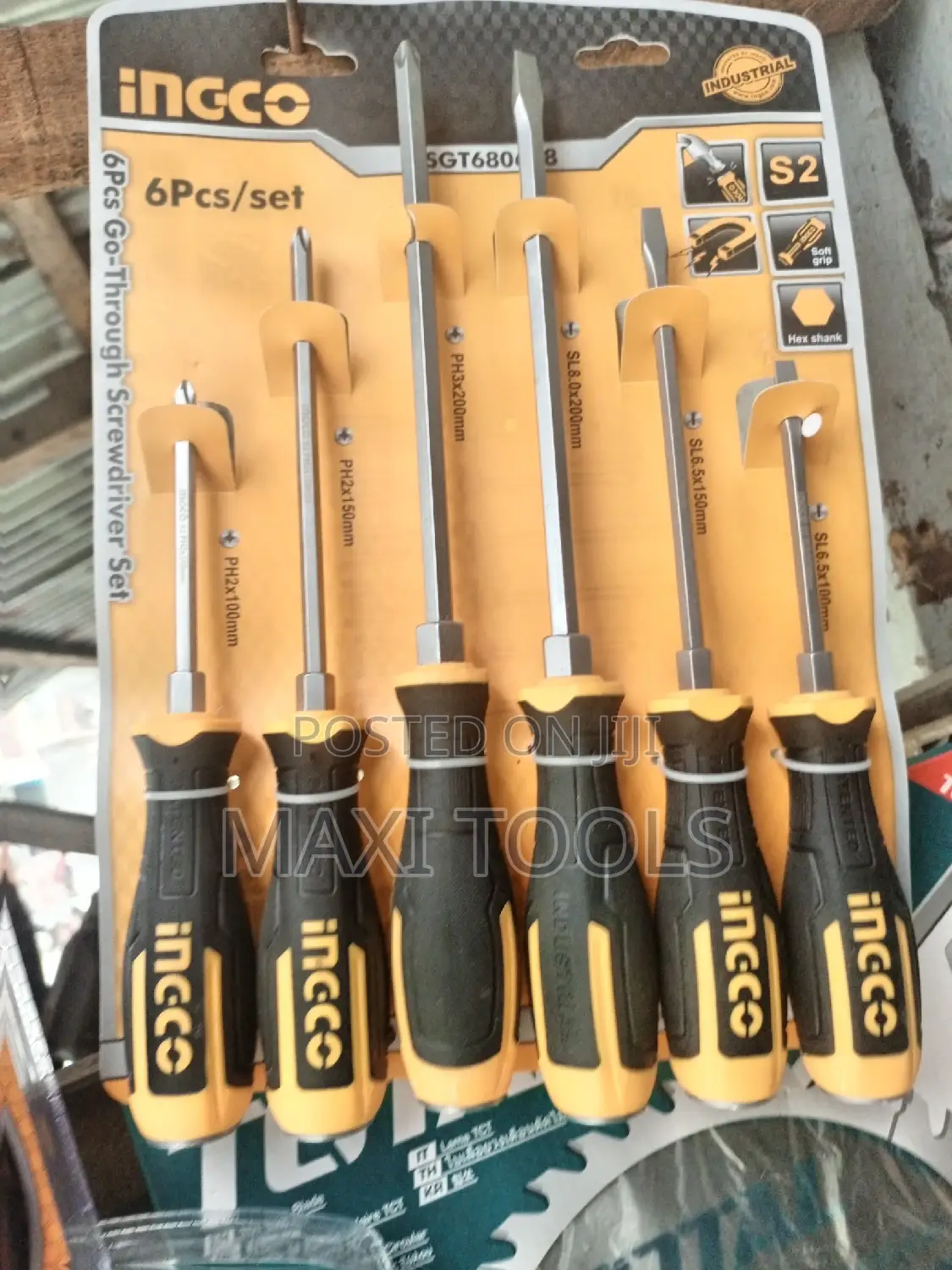 Heavy Duty Ingco Screwdriver 6 Piece