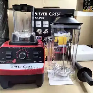 Two Cups 4500w Silver Crest Commercial Multipurpose Blender