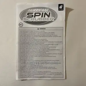Hurricane Spin Scrubber