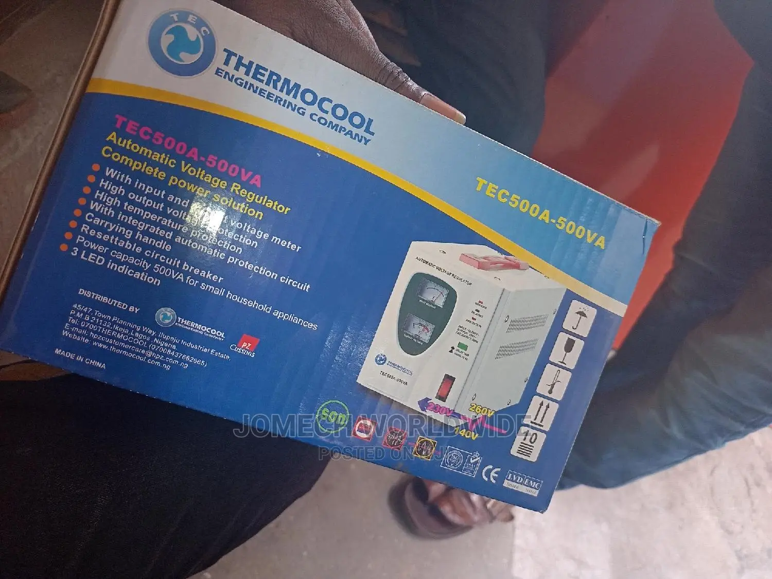 500va Thermocool Stabilizer
