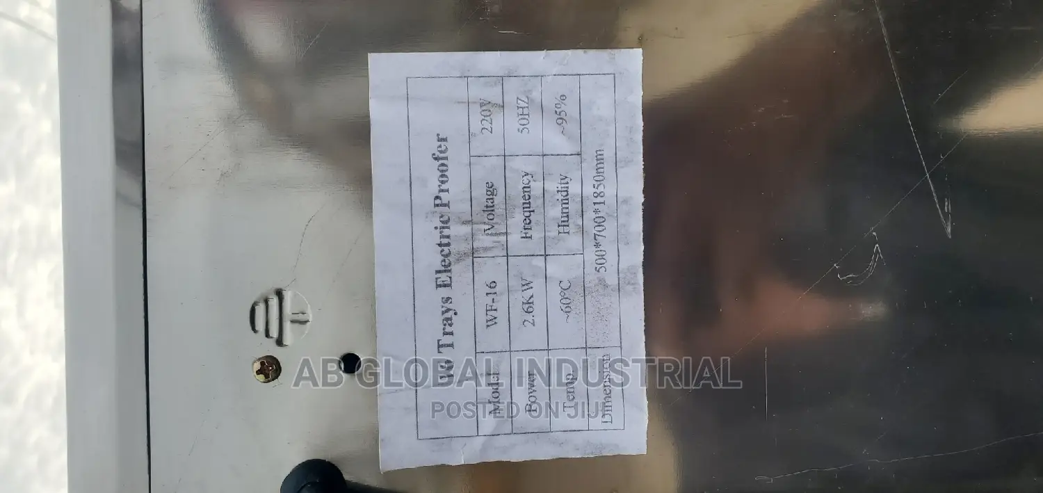 Single Deck Dough Proofer For Bread