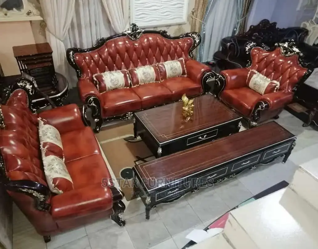 Leather Cushion Chair