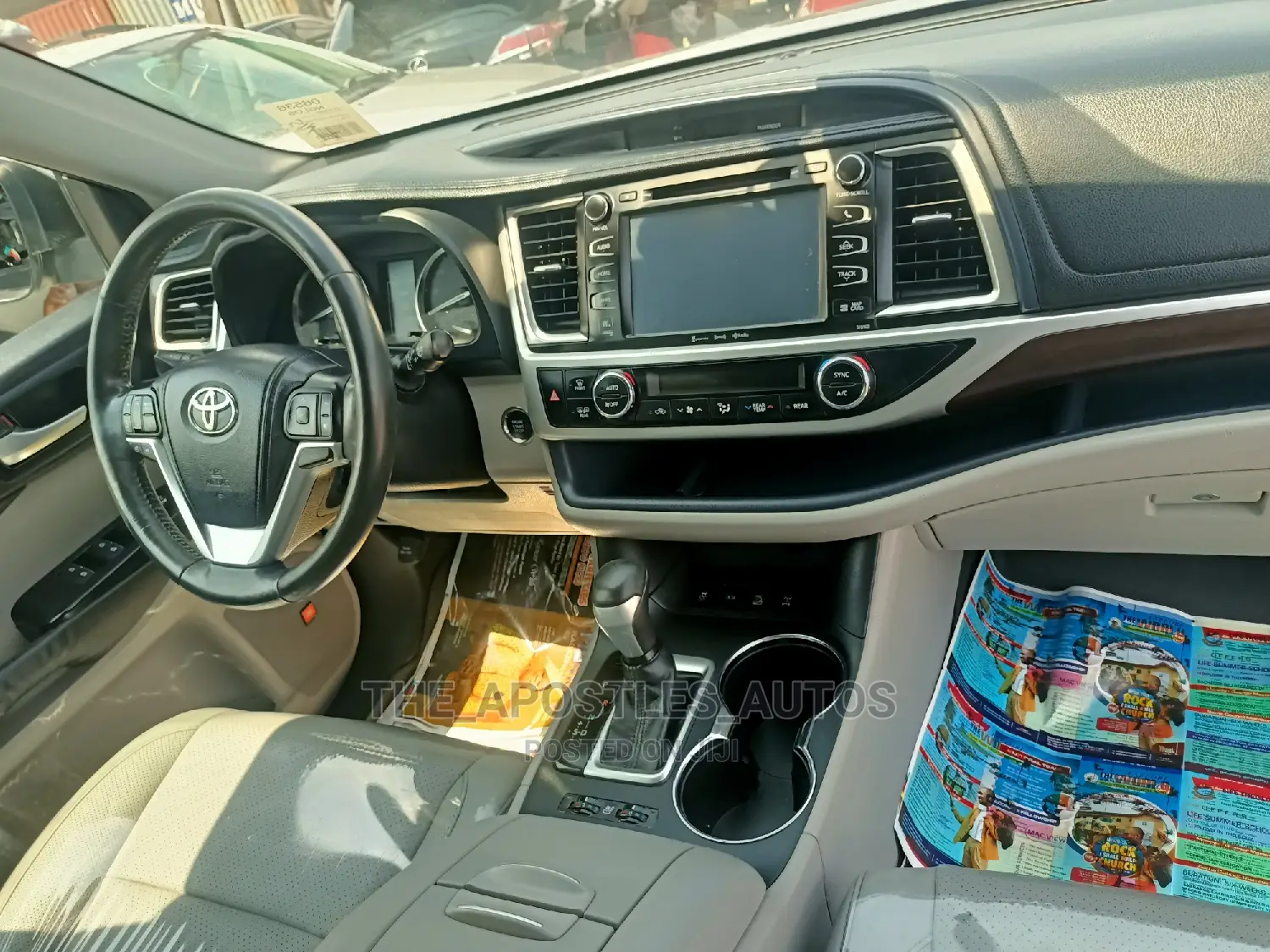 Toyota Highlander 2015 Gray