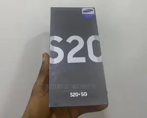 New Samsung Galaxy S20+ 5G 128 GB White