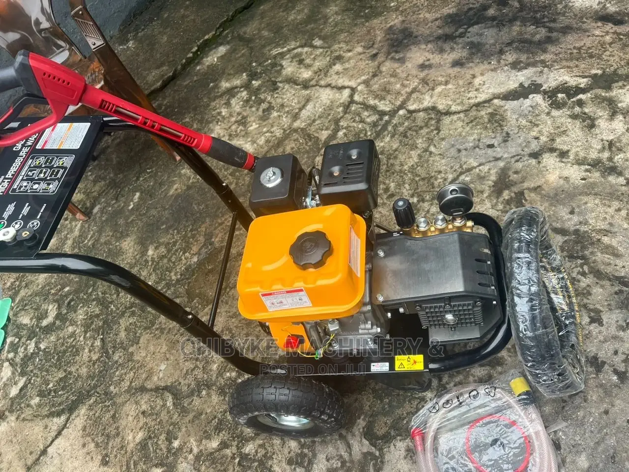 Big Pressure Washing Machine With Big 4corner Pressure Pump