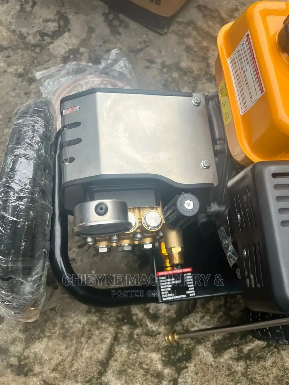 Big Pressure Washing Machine With Big 4corner Pressure Pump