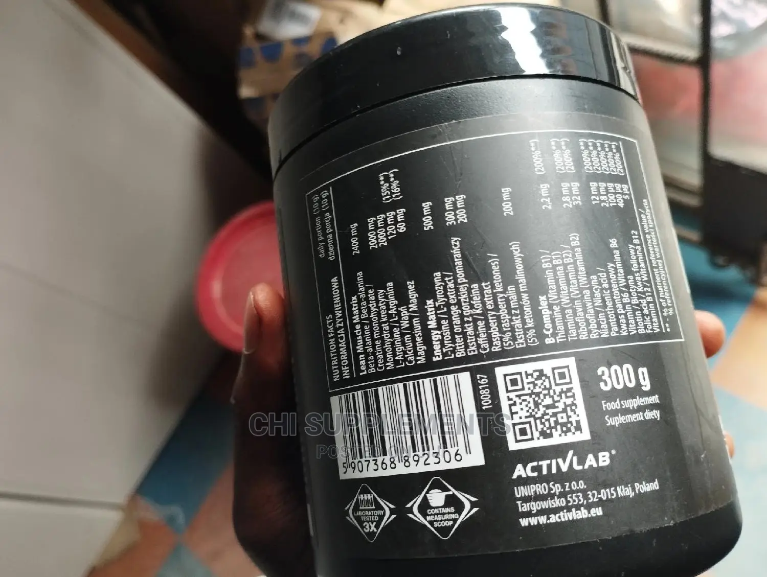 Activlab Black Wolf Preworkout (30 Servings)