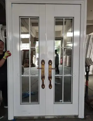 8ft by 5ft French Glass (White Color)