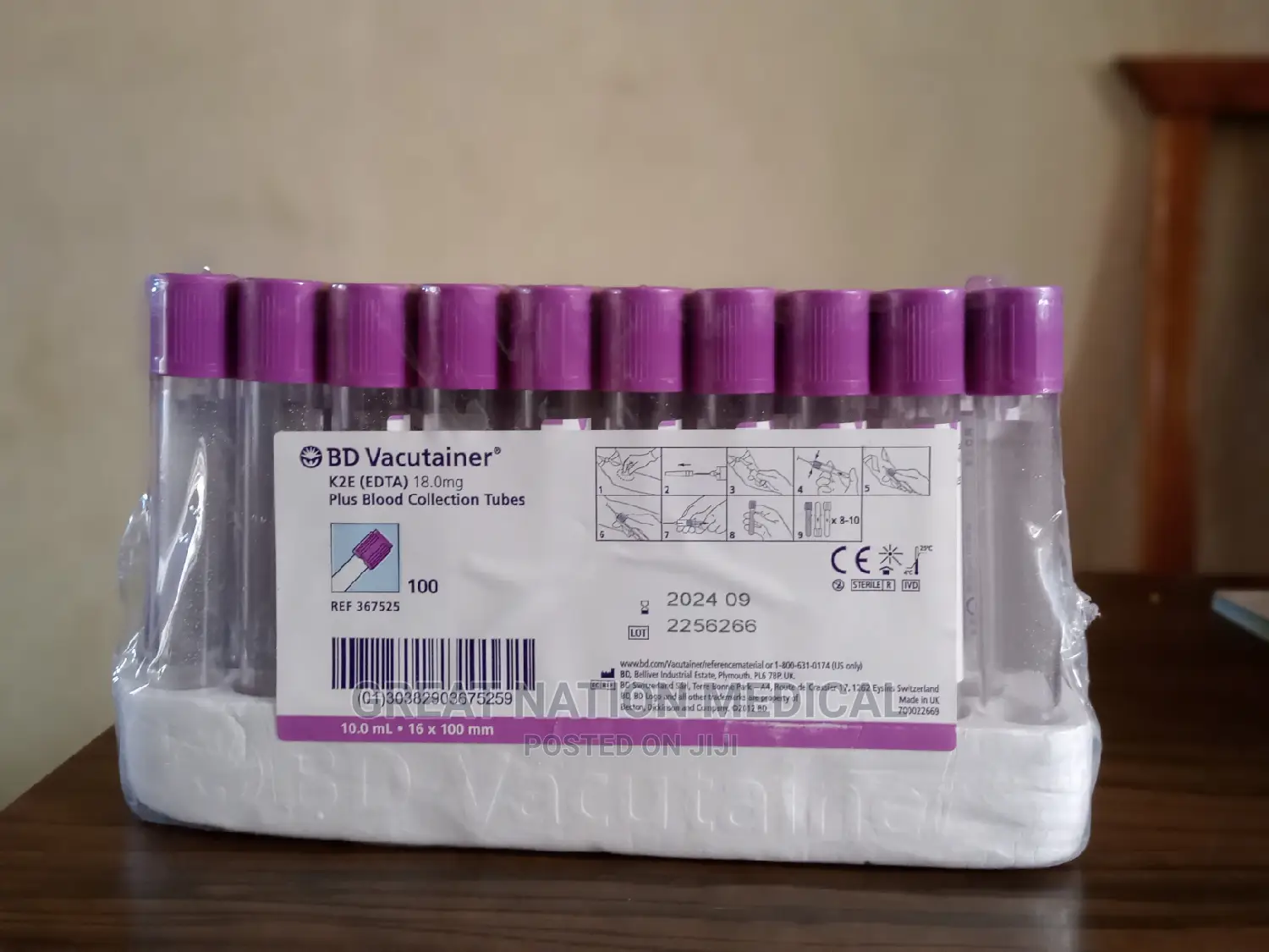 BD Vacutainer EDTA 10ml