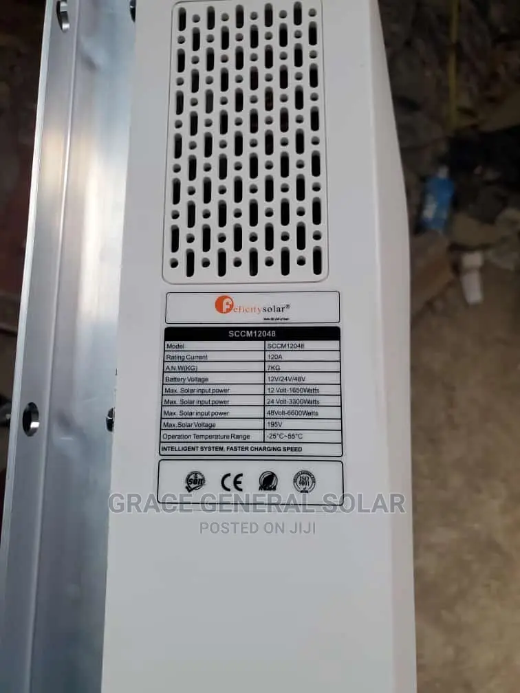 120a Felicity MPPT Charge Controller New Model