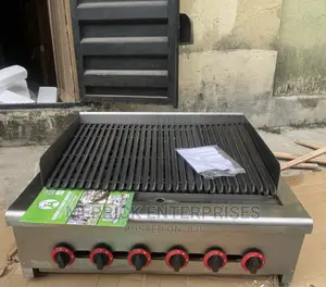 6burners Larva Rock Grill