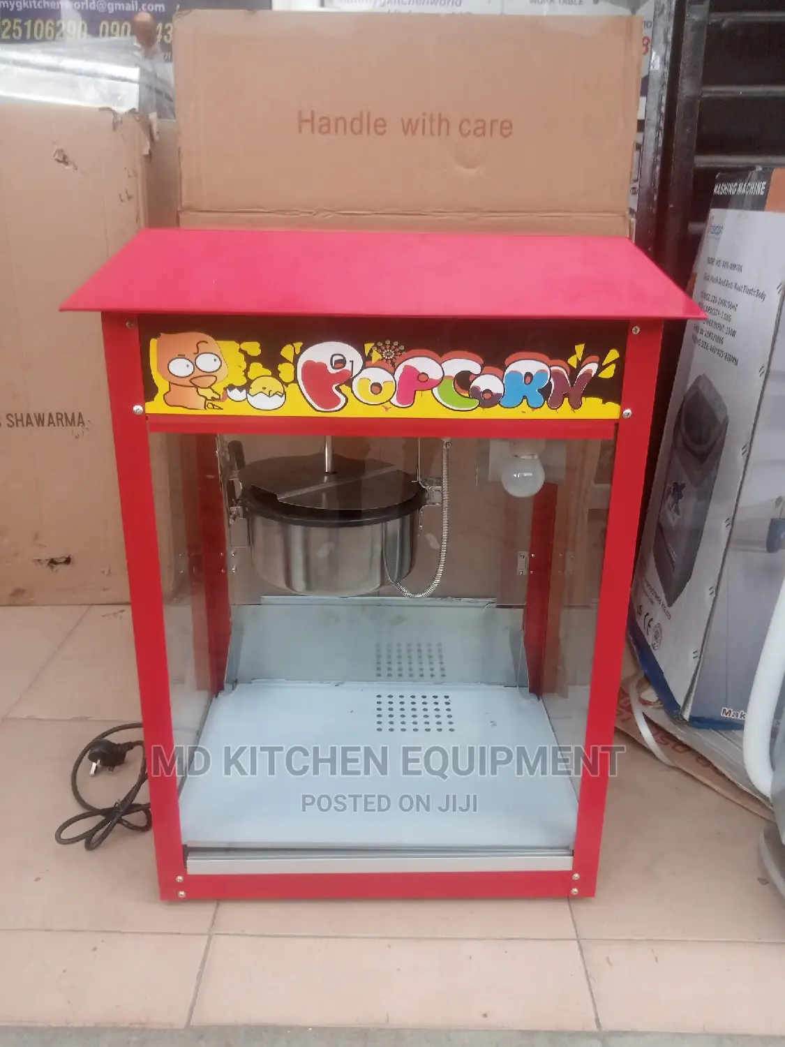 Industrial Pop Corn Maker Machine