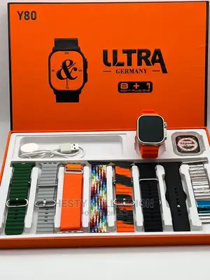 8 Straps Smartwatch