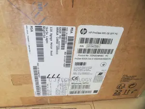 New HP ProDesk 600 G6 8GB Intel Core I5 SSHD (Hybrid) 256GB
