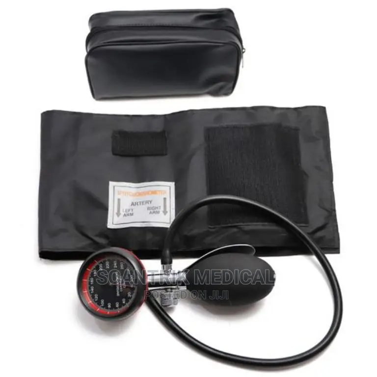Cuff Gauge Aneroid Sphygmomanometer Machine Kit