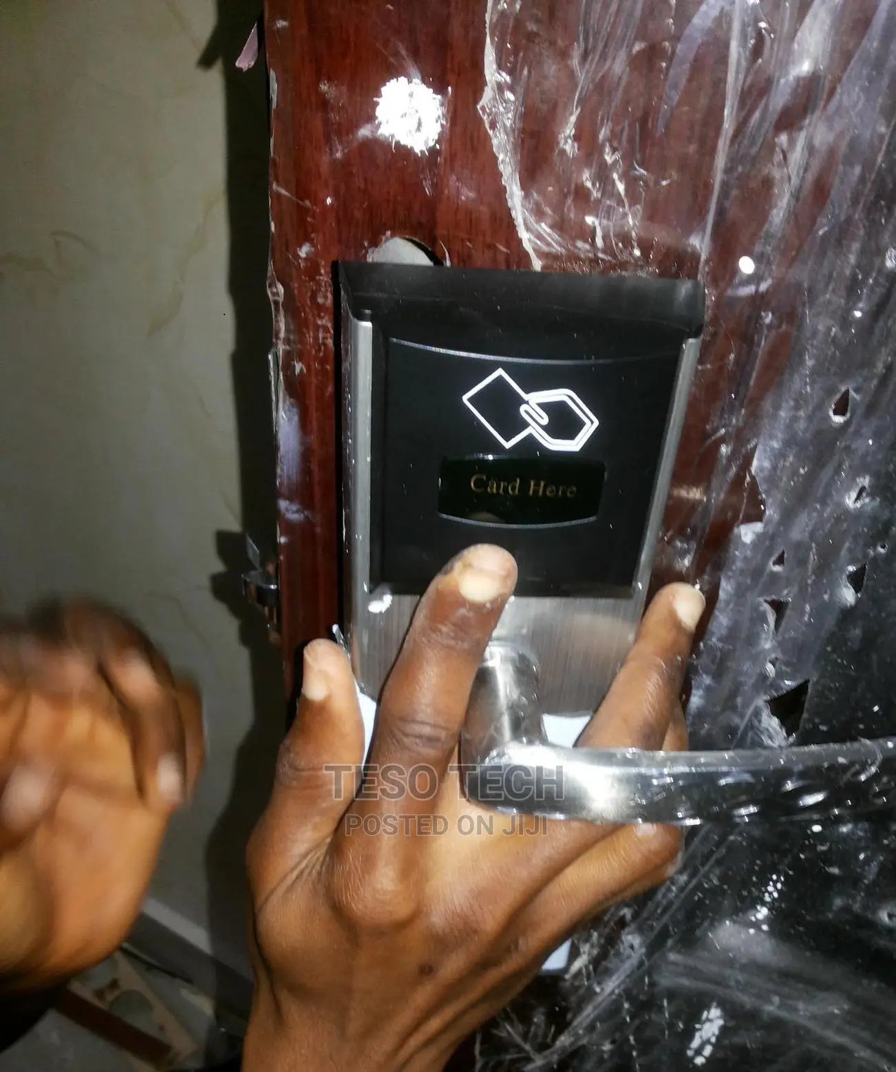 Modern Programmed Hotel Card Lock System By Teso Tech