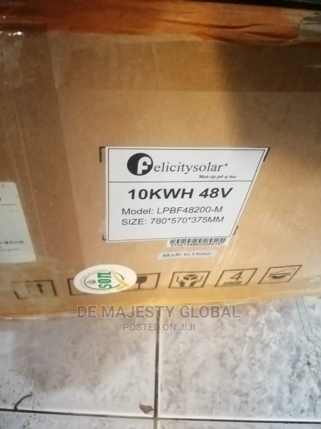 10kwh48v Felicity Lithium Battery