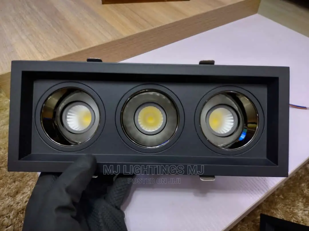 Square Double Ring Led Ceiling Downlights Recessed.