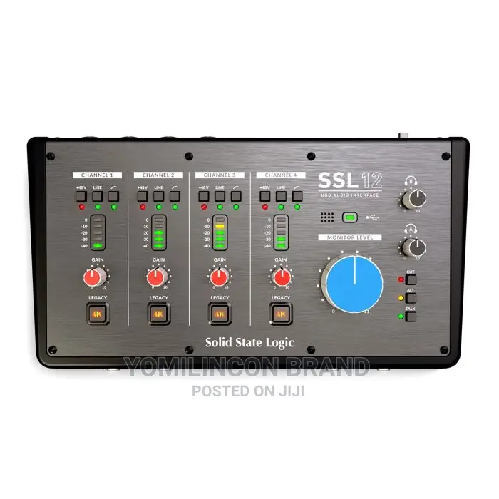 Solid State Logic SSL 12 (12-in/8-Out) Audio Interface