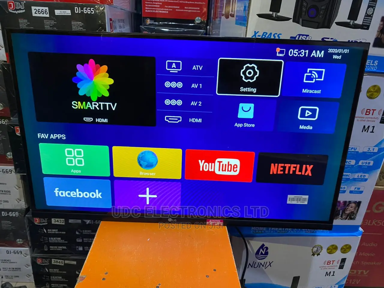 LG 32 Inches Frameless Android Smart TV