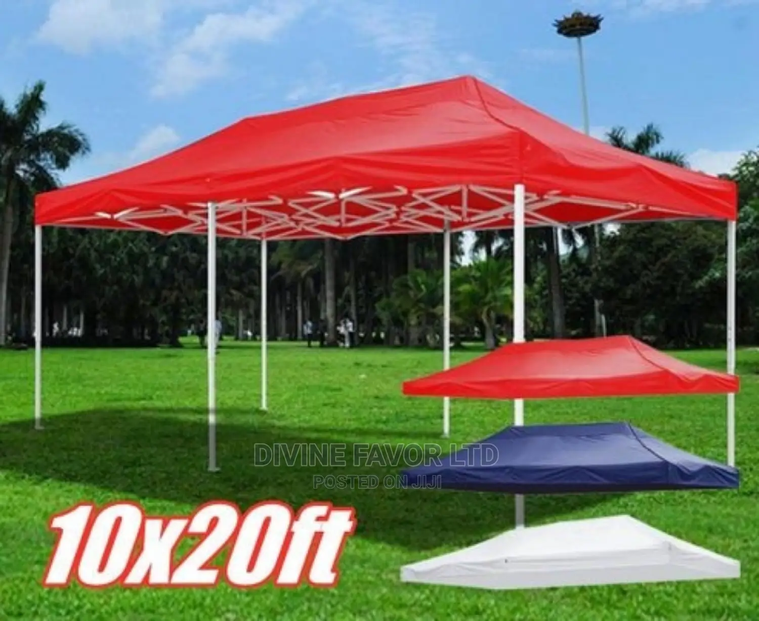 Imported Foldable Canopy 10 by 20 Feet