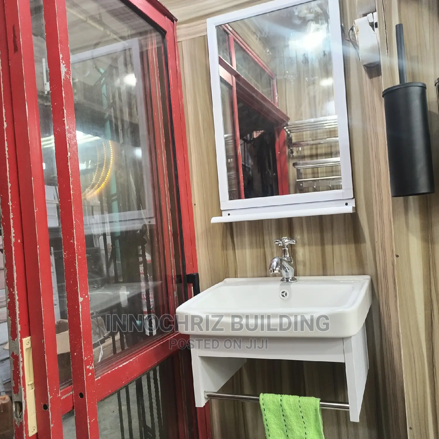 Hanging Basin and Mirror