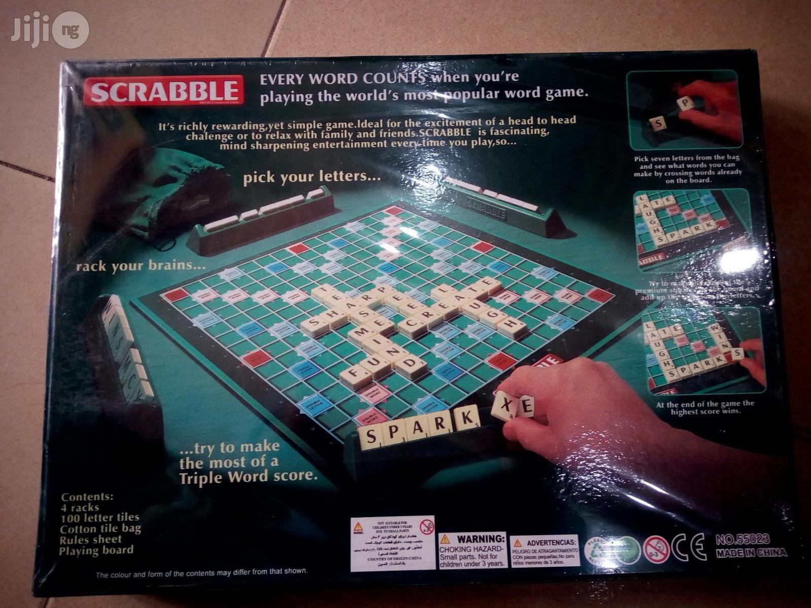 Scrabble Game.