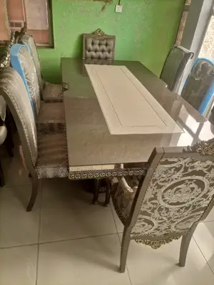 Turkish by 8 Wooden Dining Table.