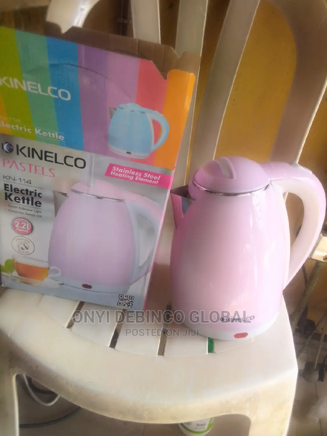 Kinelco Automatic Electric Kettle - 2.2L