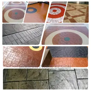 De Authentic Stamps Concrete Floor