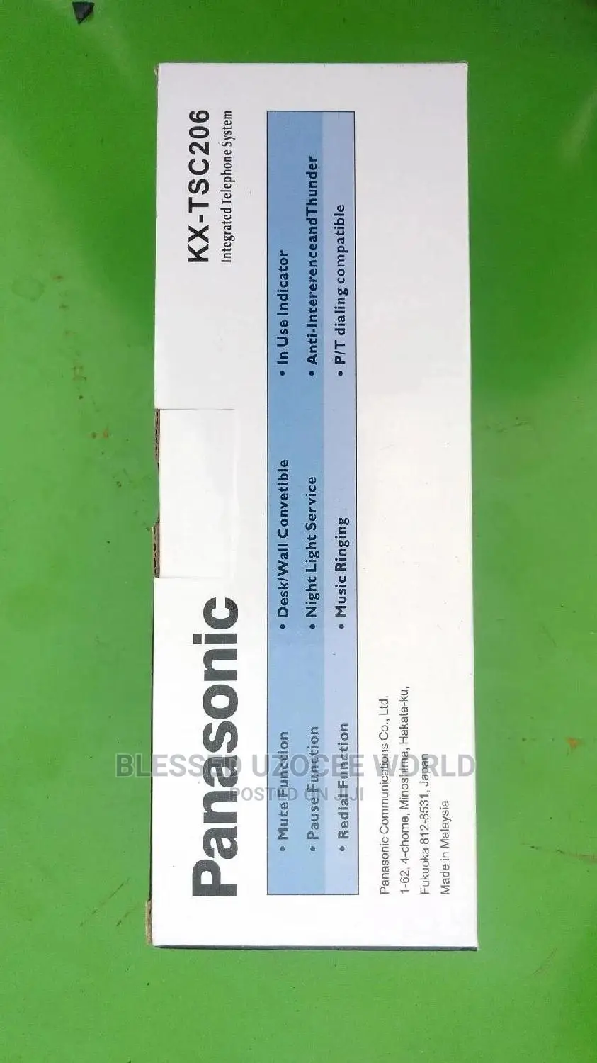 Panasonic Kx-Tsc206 Integrated Intercom Telephone System