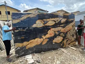 Italian Titanium Gold Granite/Marble Slab