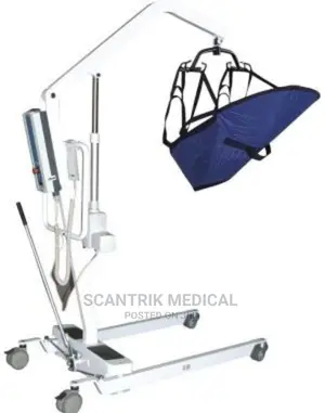 Disabled Medical Patient Lift 4 Wheels Hand