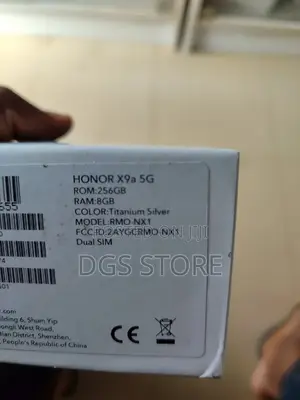 New Honor X9a 256 GB Silver