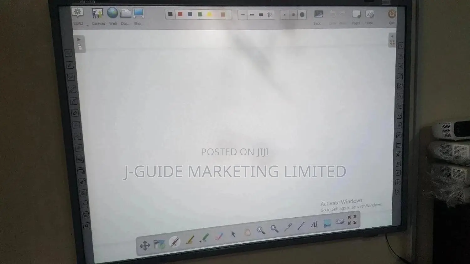Interactive Smart White Board.
