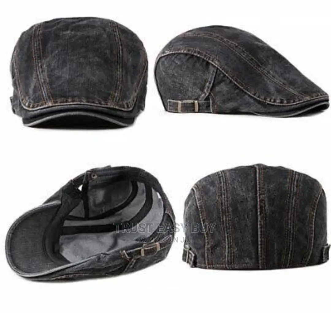 Original Vintage Flat Denim Caps