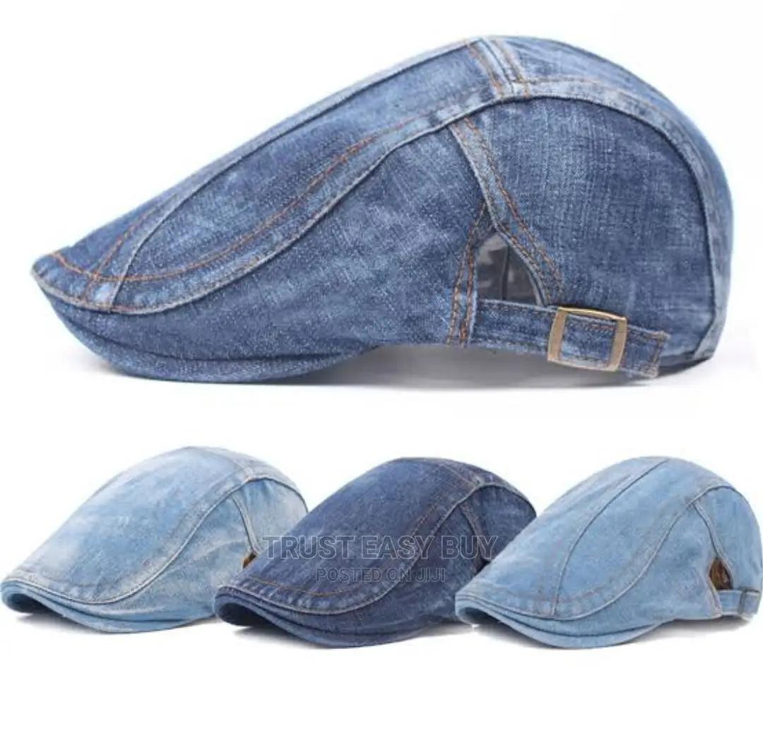 Original Vintage Flat Denim Caps