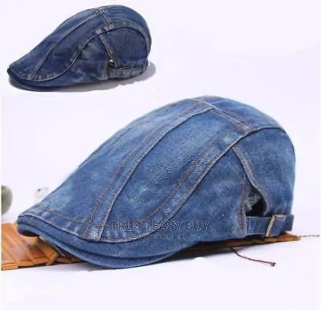 Original Vintage Flat Denim Caps