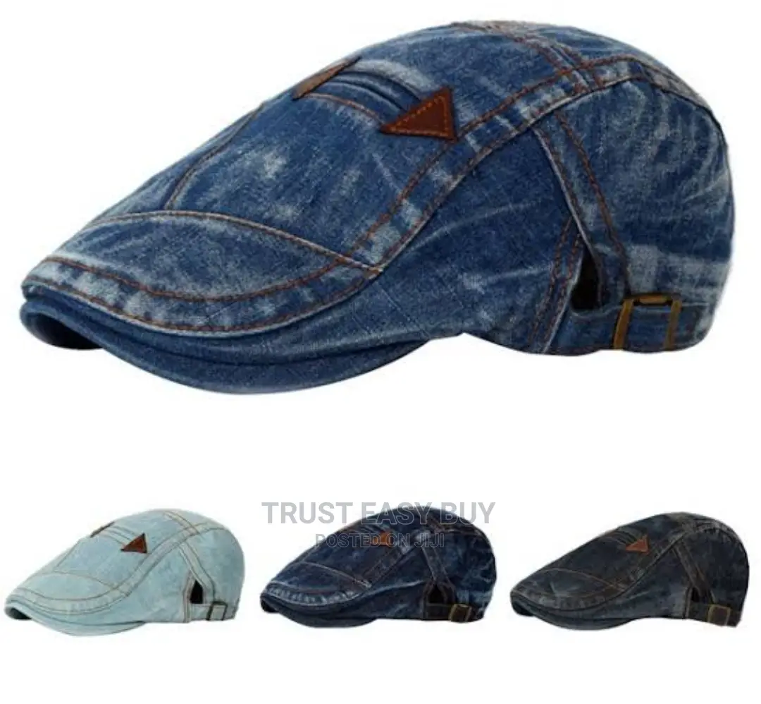 Original Vintage Flat Denim Caps