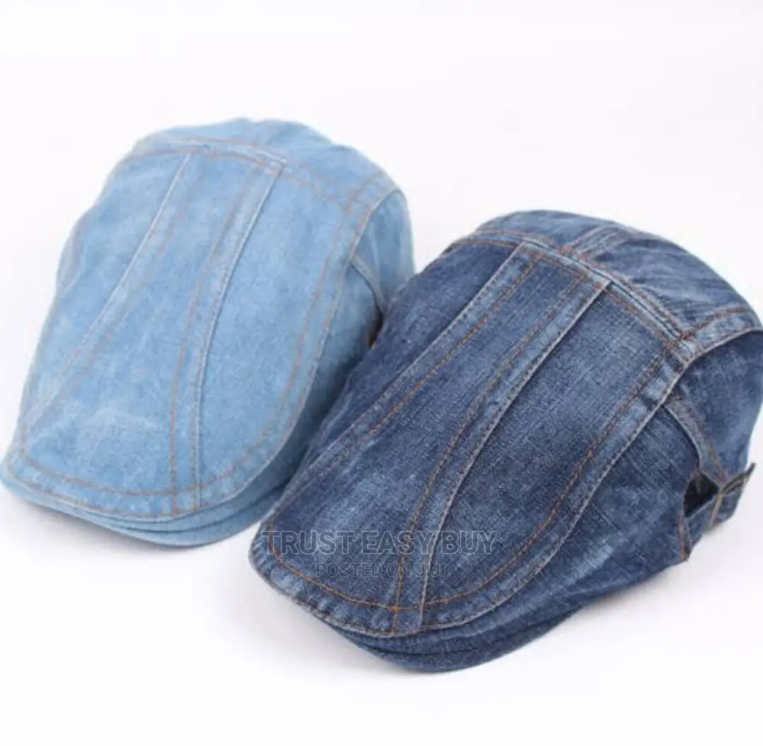 Original Vintage Flat Denim Caps