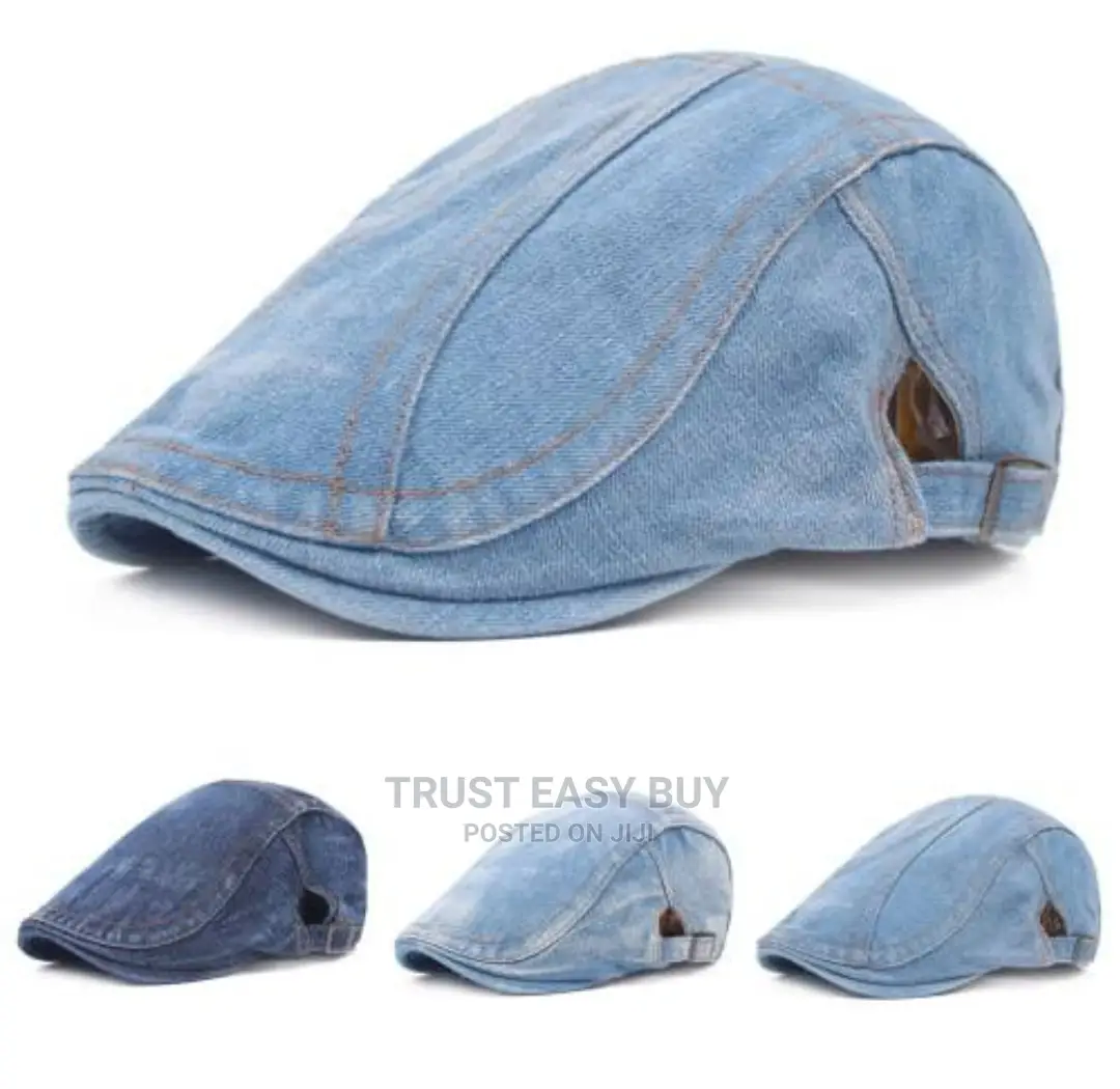 Original Vintage Flat Denim Caps